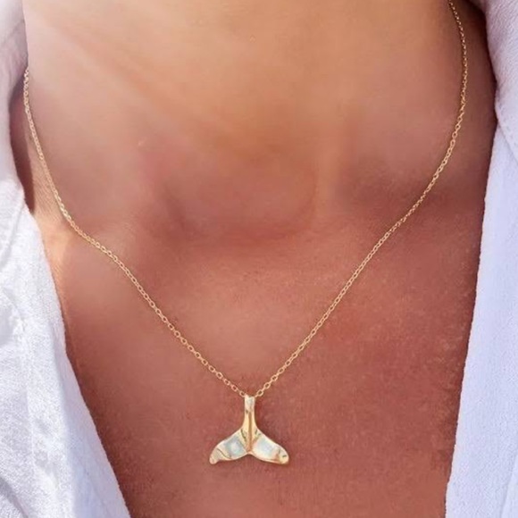 Lulus Jewelry - Gold Whale Tali Necklace
